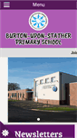 Mobile Screenshot of burtonstatherprimary.com